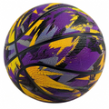 Ballon de basket coloré design abstrait