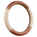 Couvre-volant antidérapant 37-38 cm noir beige marron