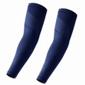 Manchettes de compression UV camouflage noir et gris