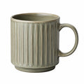 Tasse céramique vert côtelé 350ml
