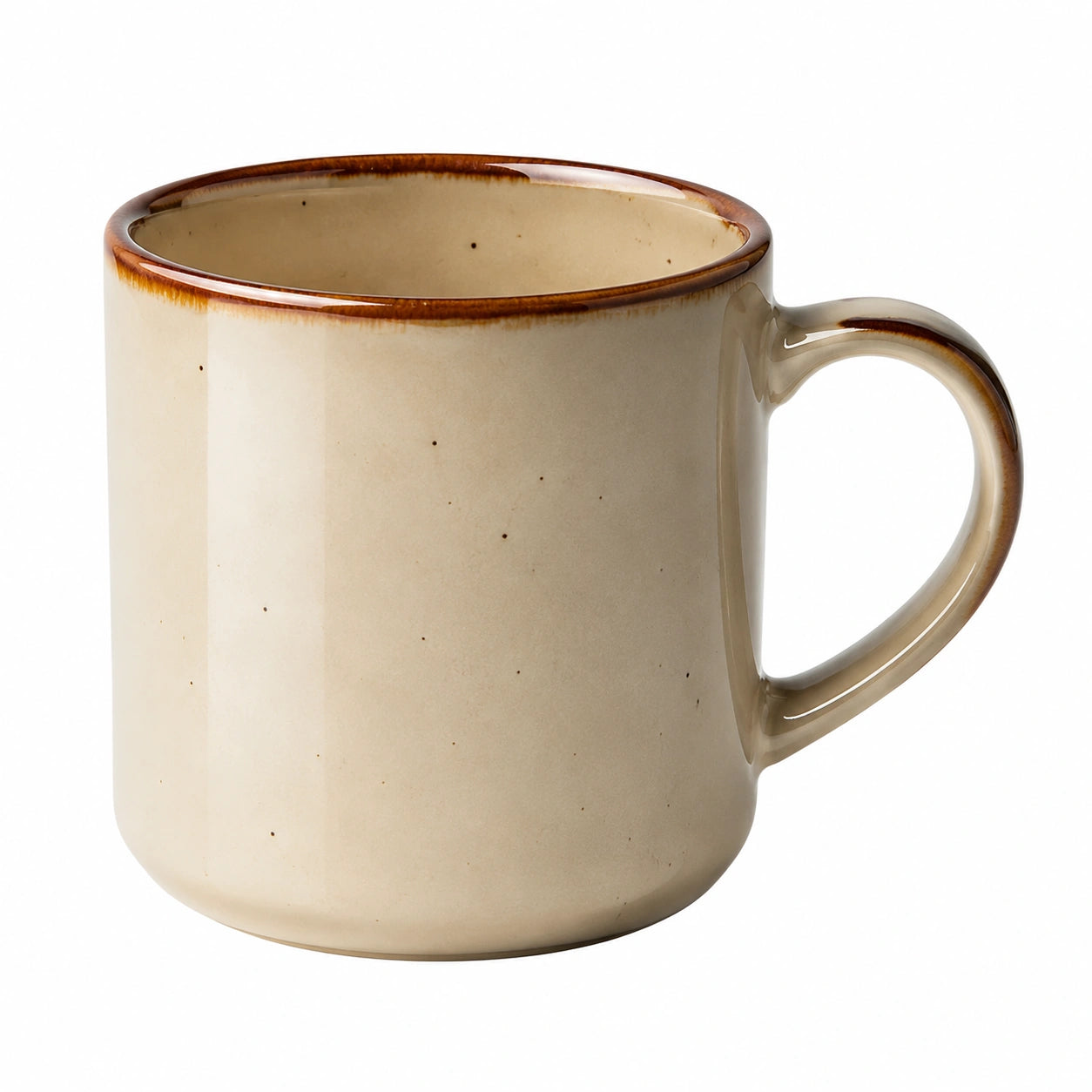 Tasse en Céramique Vert 350ml Design Classique