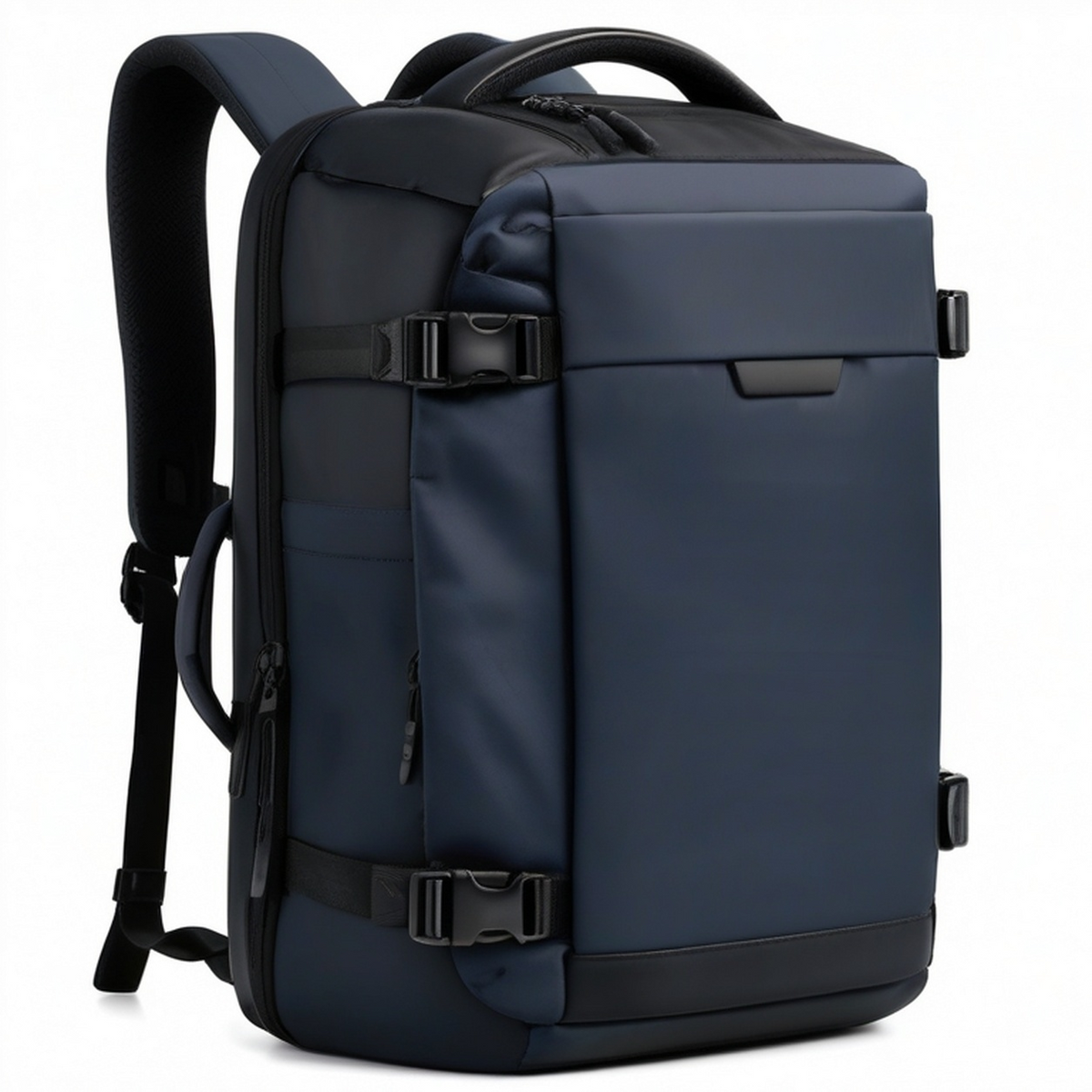 Sac à dos de randonnée 40L kaki et bleu imperméable