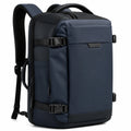 Sac à dos de randonnée 40L kaki et bleu imperméable