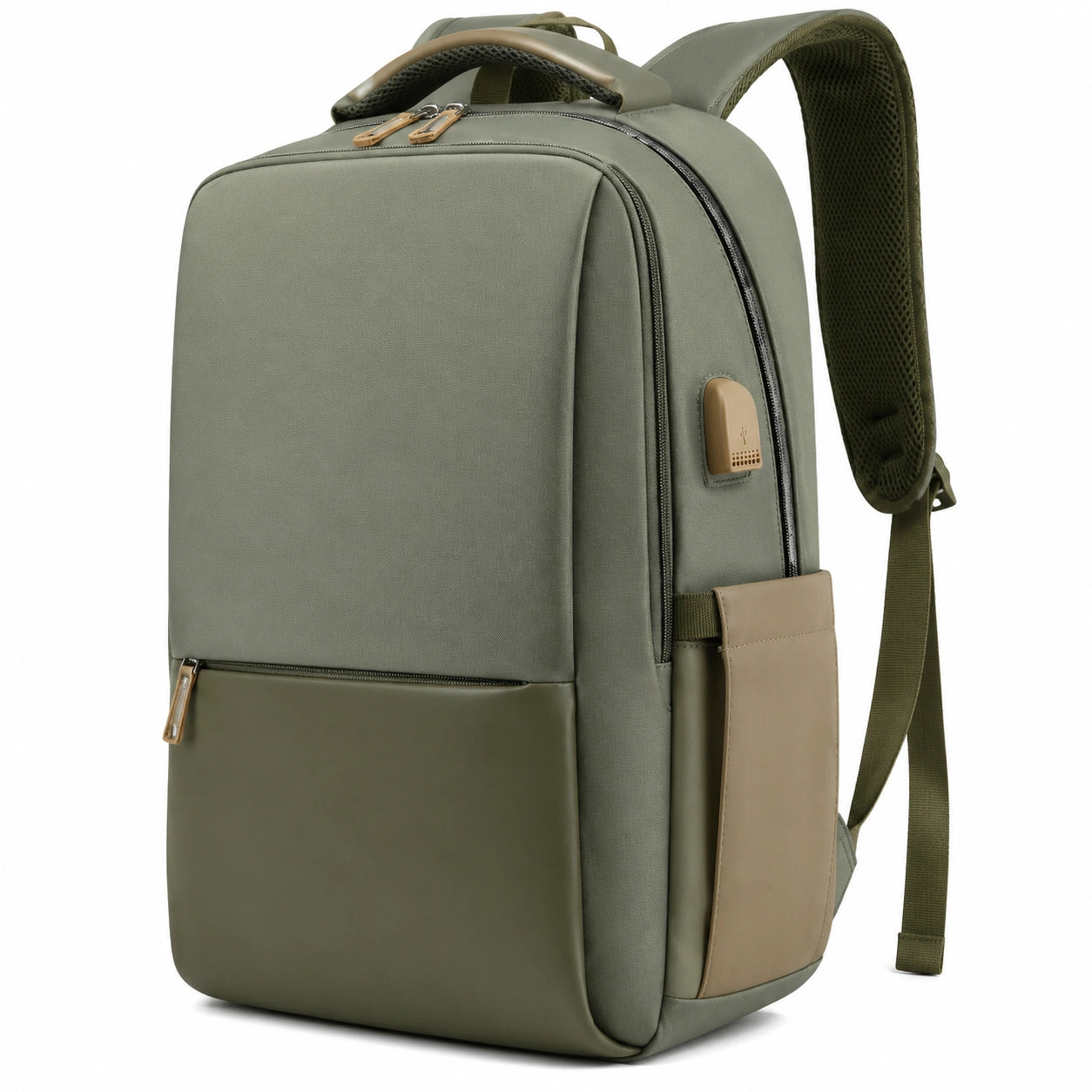 Sac à dos multifonction menthe avec compartiment isotherme