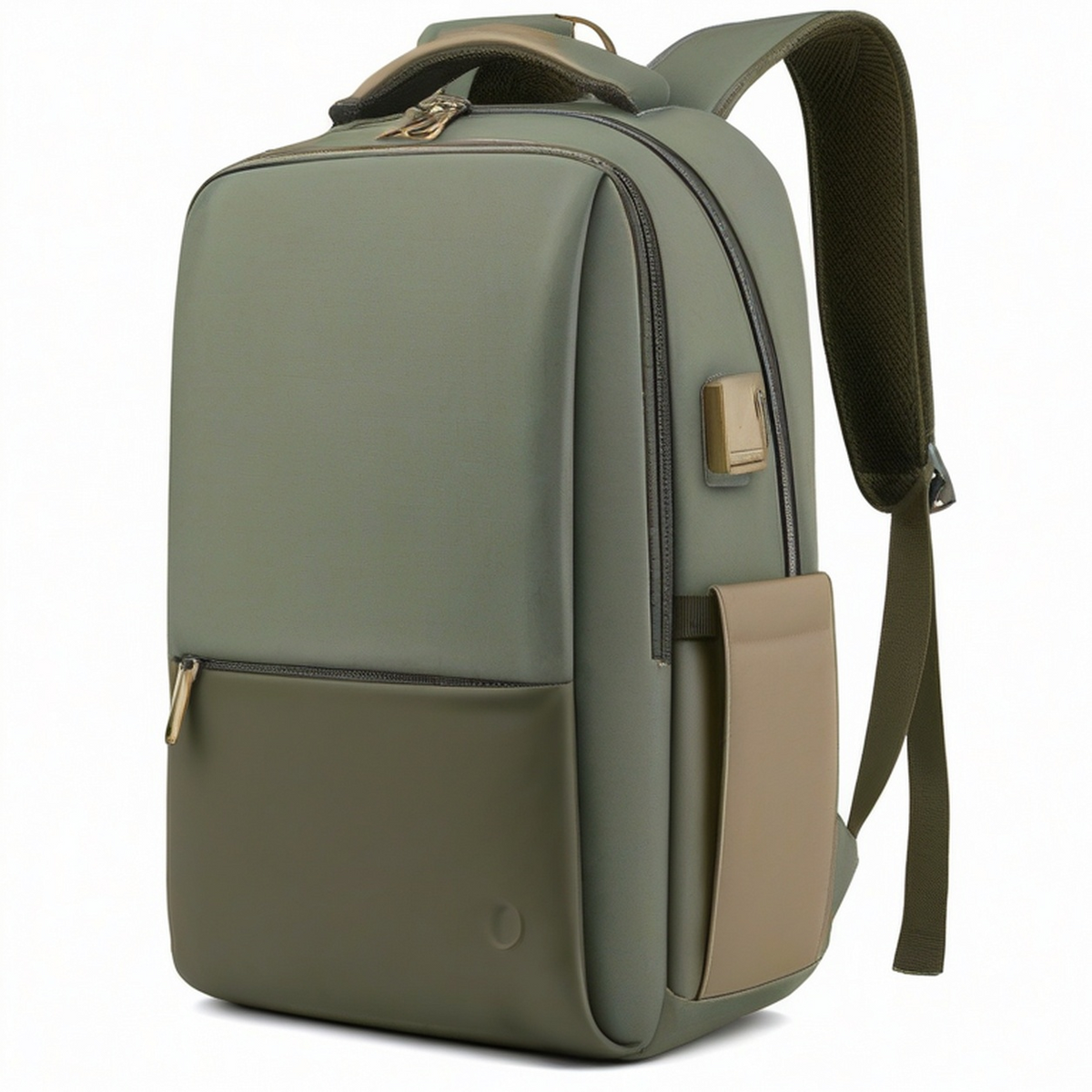 Sac à dos multifonction menthe avec compartiment isotherme