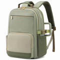 Sac à dos de randonnée vert/kaki 25L avec sangles ajustables