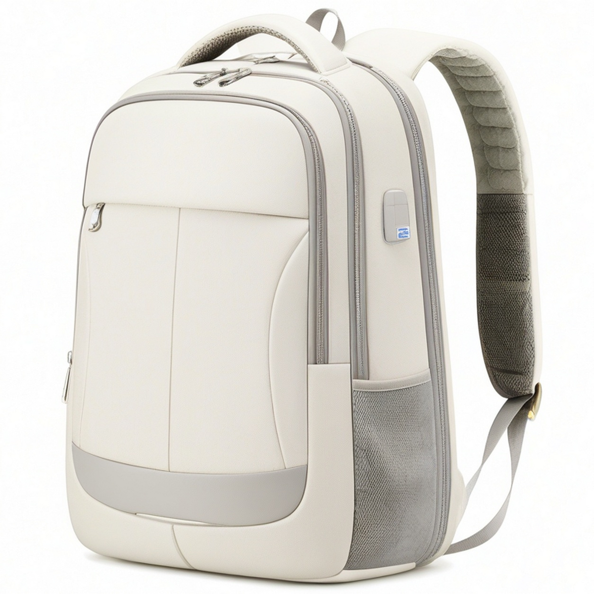 Sac à dos imperméable pour ordinateur, 20L, gris
