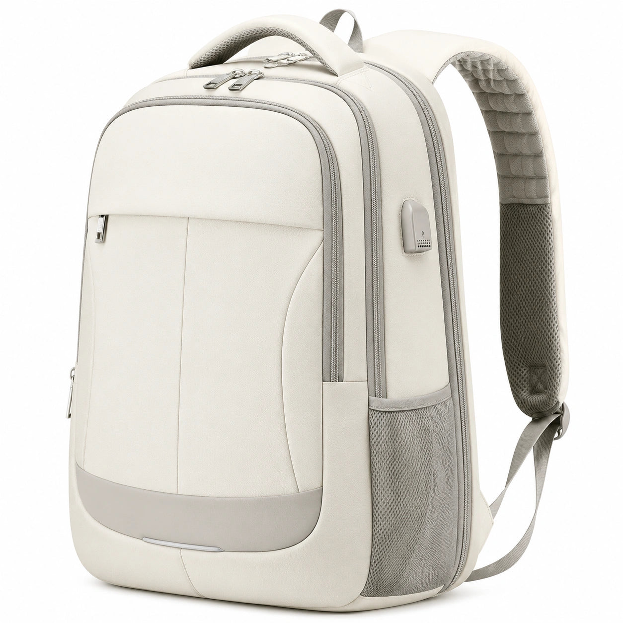 Sac à dos imperméable pour ordinateur, 20L, gris