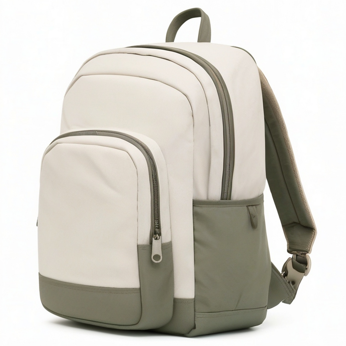 Sac à dos beige avec poches multiples 20L