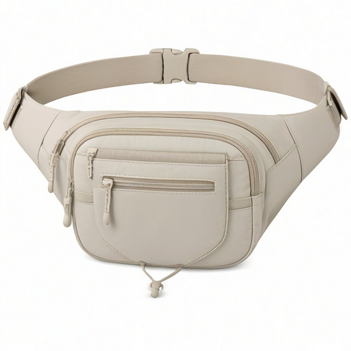 Sac banane sportif étanche vert kaki 2L