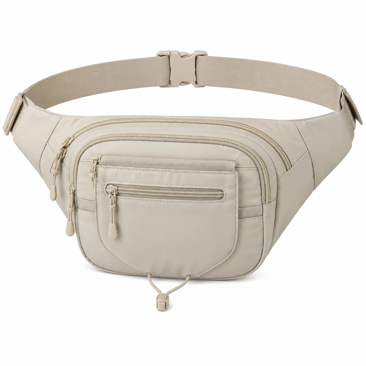 Sac banane sportif étanche vert kaki 2L