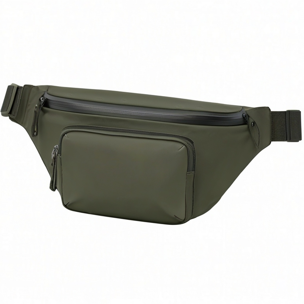 Sac banane décontracté avec ceinture réglable beige