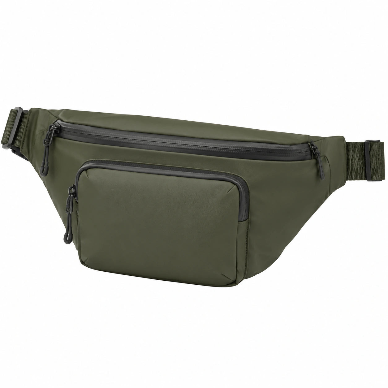 Sac banane décontracté avec ceinture réglable beige