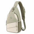 Sac à dos de randonnée léger 20L beige et vert