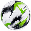 Ballon de football taille 5 blanc noir et vert