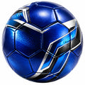 Ballon de football bleu pour entraînement et match, circonférence 70 cm