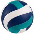 Ballon de volleyball bleu, blanc et turquoise pour intérieur et extérieur
