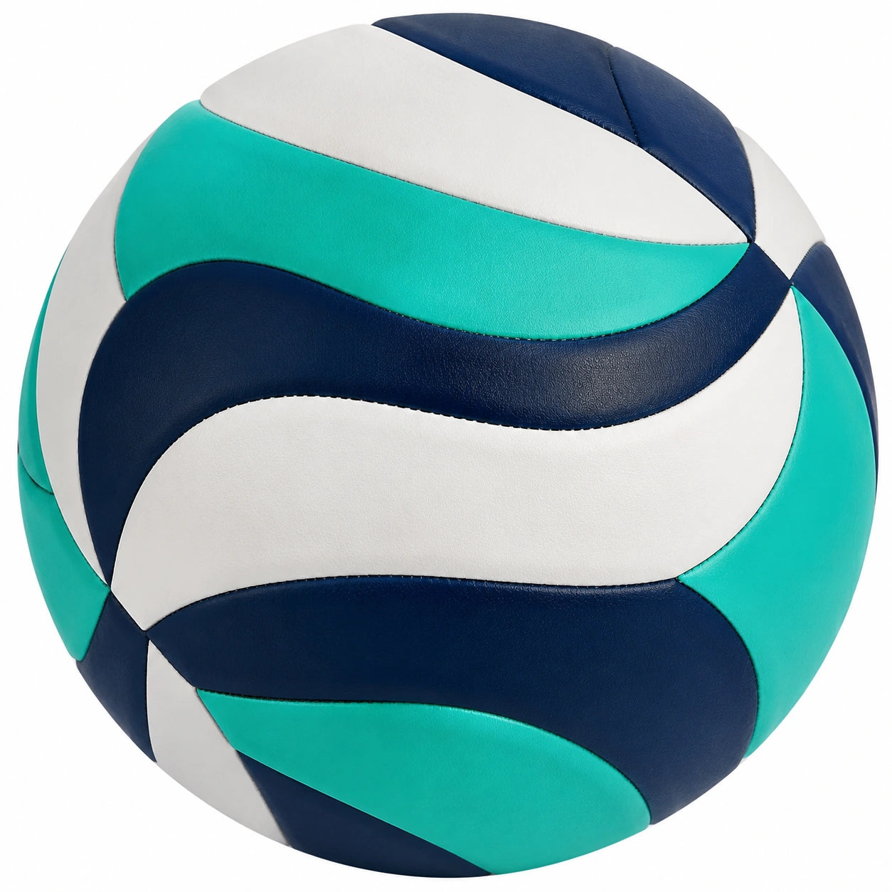Ballon de volley intérieur et extérieur Blanc/Bleu/Turquoise