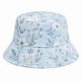 Chapeau Bob Imprimé Floral Bleu Clair