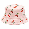 Bob avec Motifs de Cerises Roses