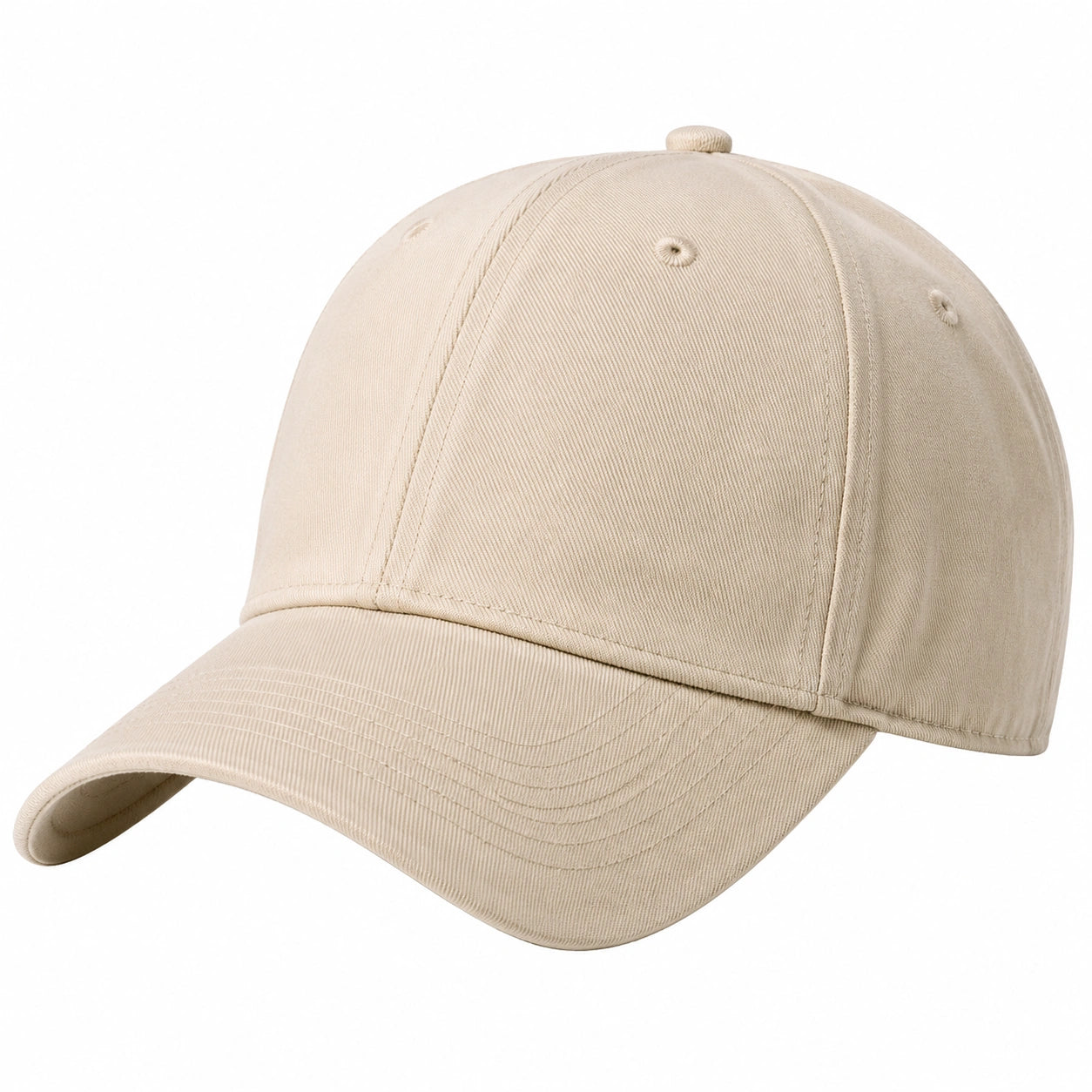 Casquette ajustable beige pour adultes