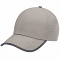 Casquette de Baseball Gris Clair Réglable et Respirante