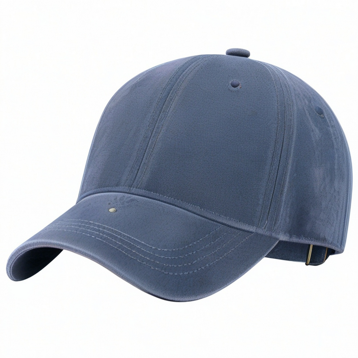 Casquette unisexe bleu ajustable