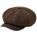 Casquette Gavroche Chevron Marron
