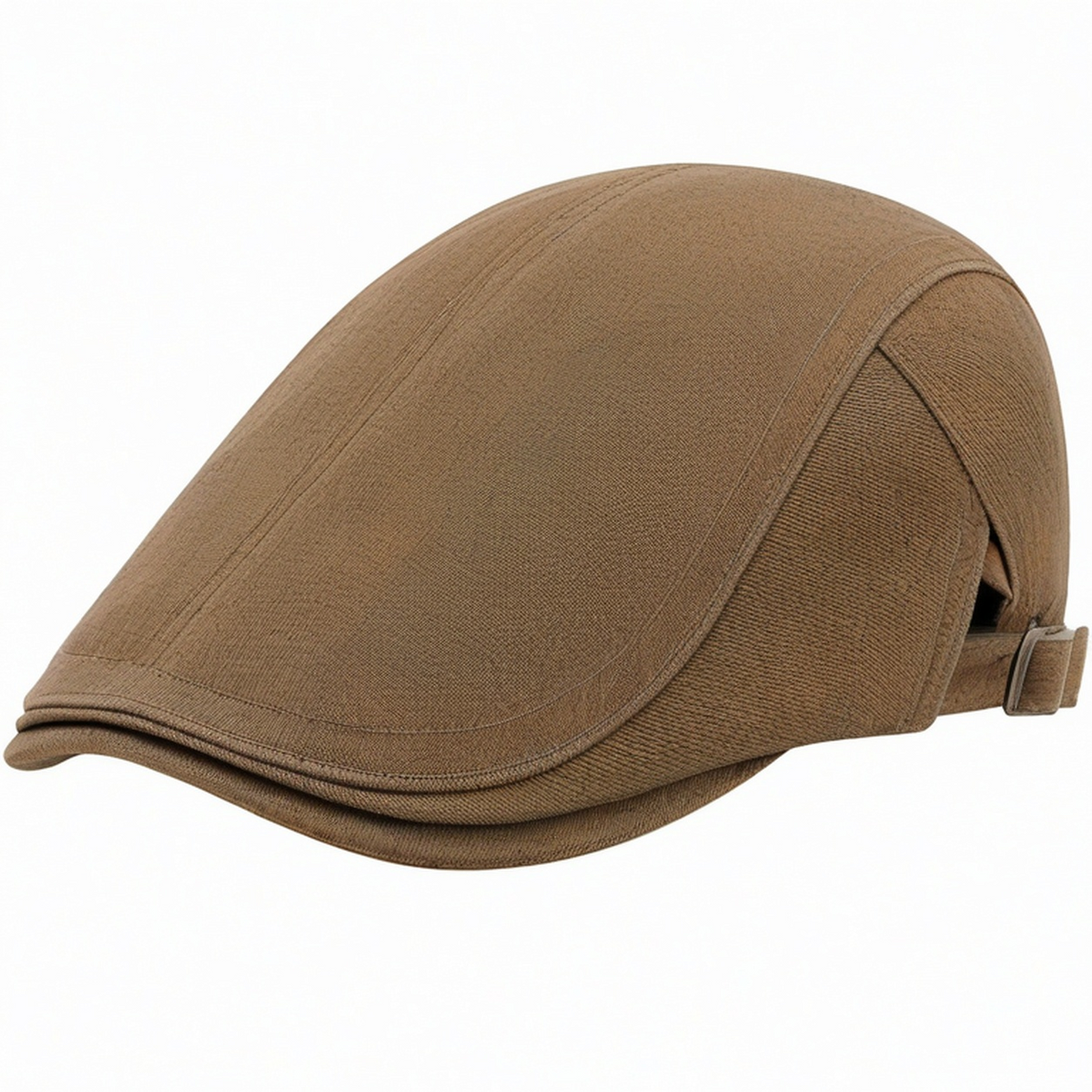 Casquette Plate Vintage Marron