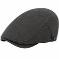 Casquette plate ajustable gris pour adulte