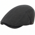Casquette plate ajustable gris pour adulte