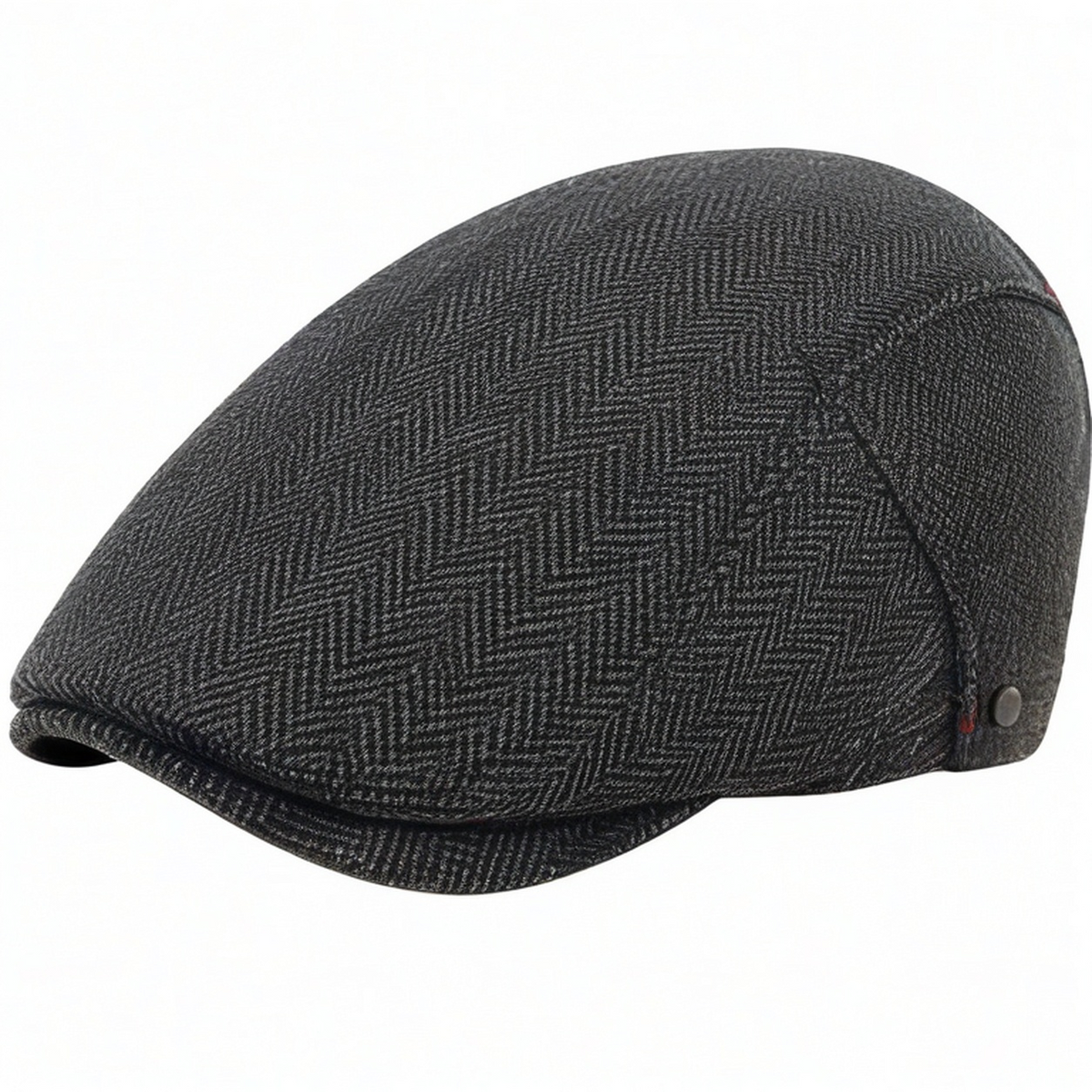 Casquette plate ajustable gris pour adulte