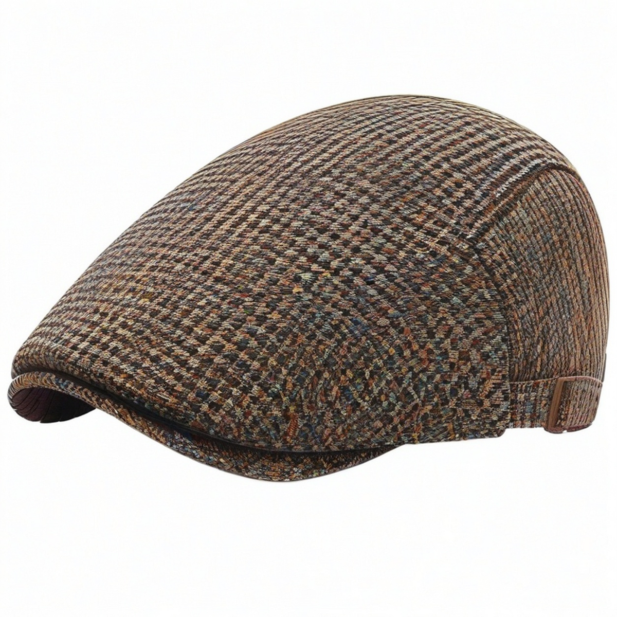 Chapeau Cowboy Marron avec Bande Décorative