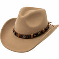Chapeau Cowboy Style Western Brun